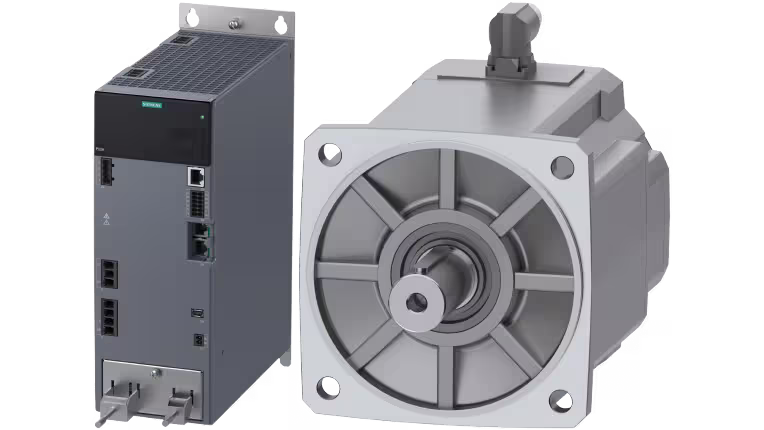 Twin servo drives and twin servo motors