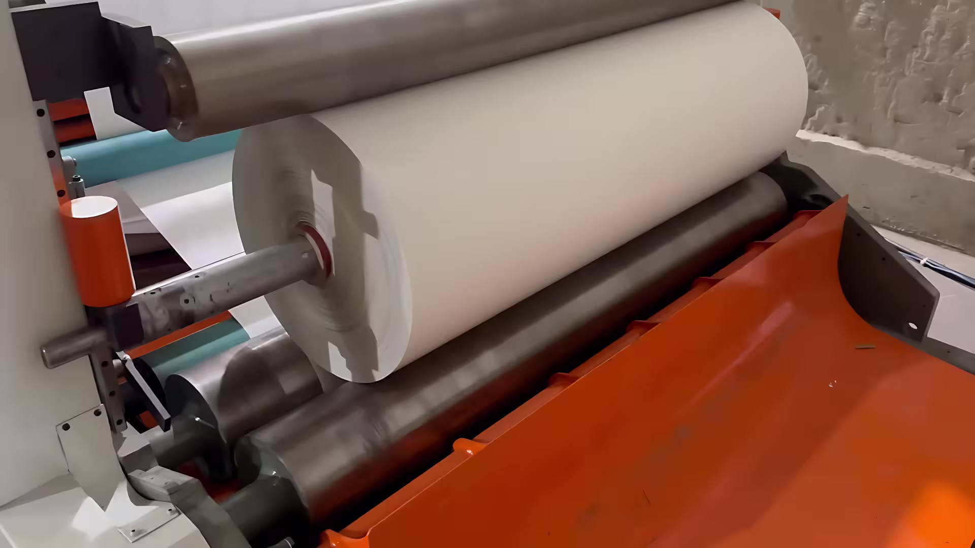 Jumbo bobin dilimleme makinesi sarıcı ünite - 2