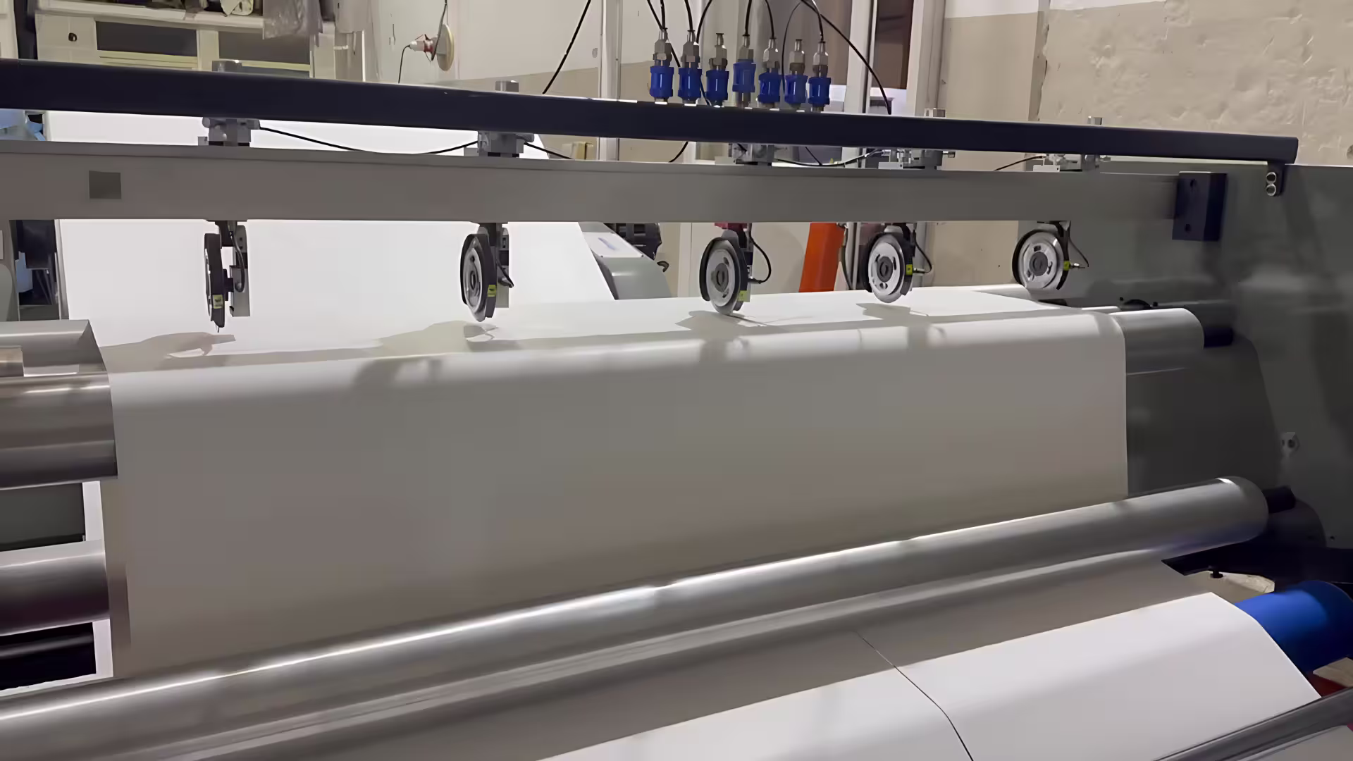 Jumbo paper slitting machine slitting unit - 3