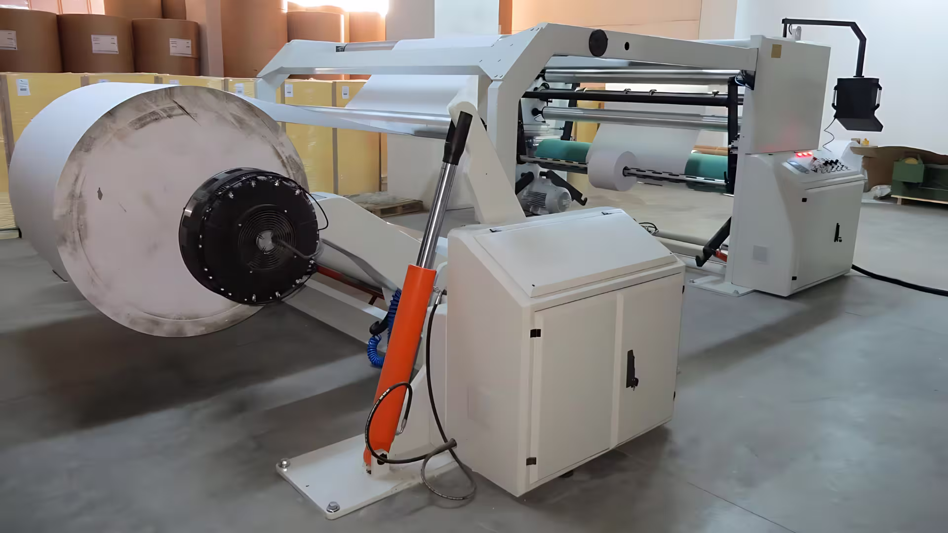 Standard paper slitting machine overview-4